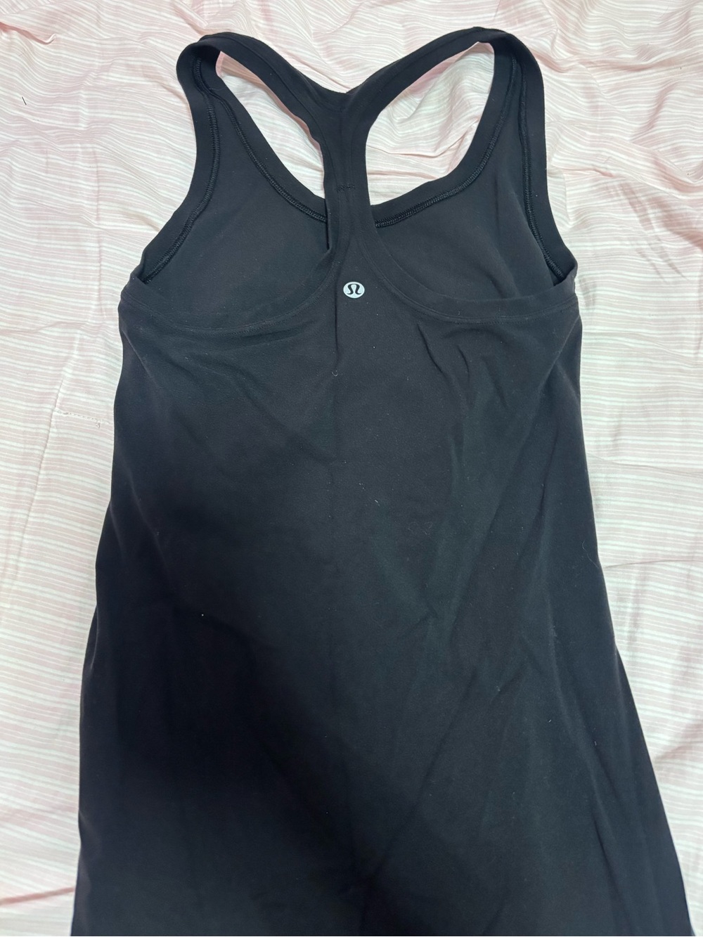 lululemon athletica Black Racerback Support Tank